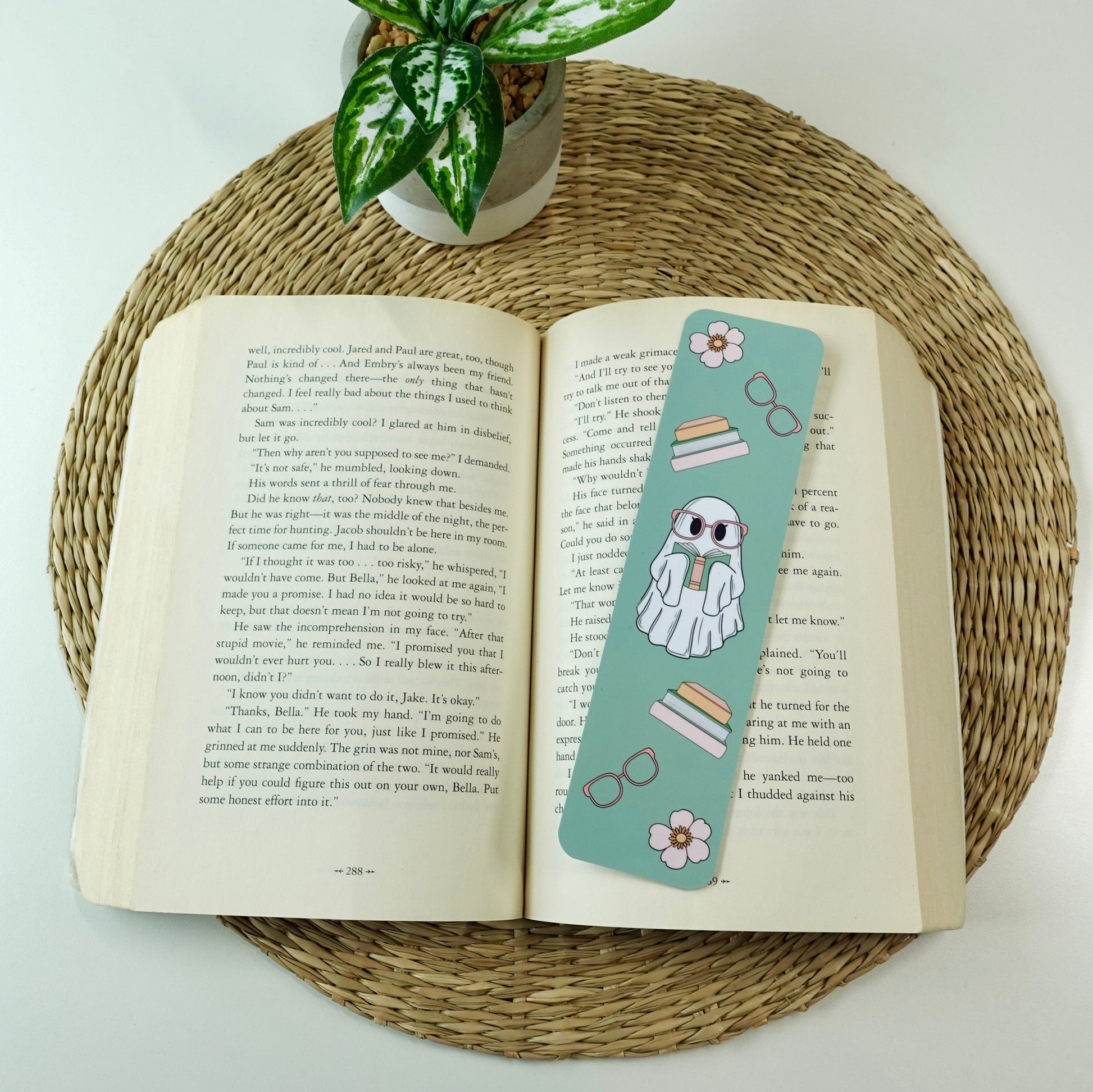 Book Lover Ghouly Bookmark