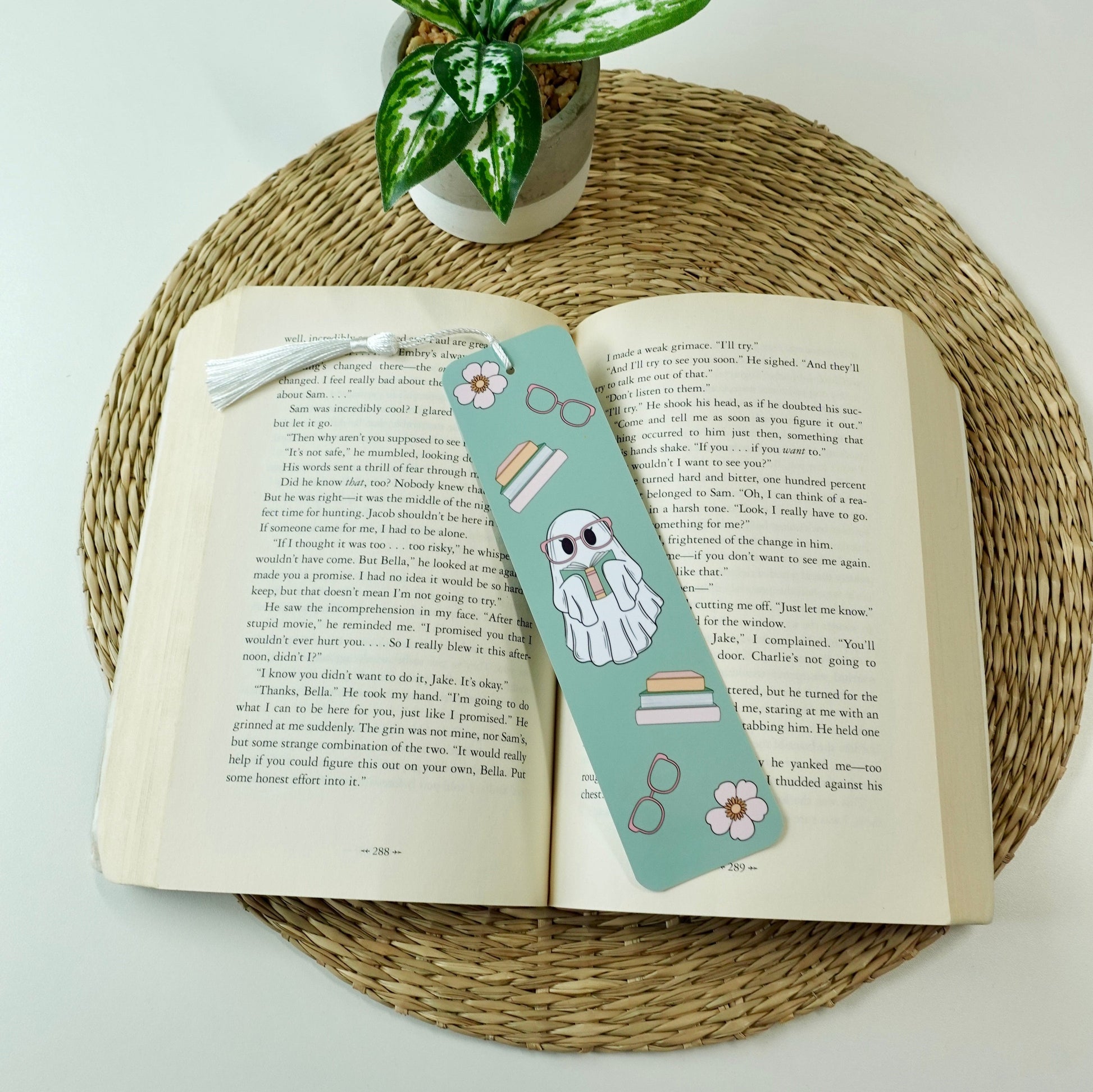 Book Lover Ghouly Bookmark