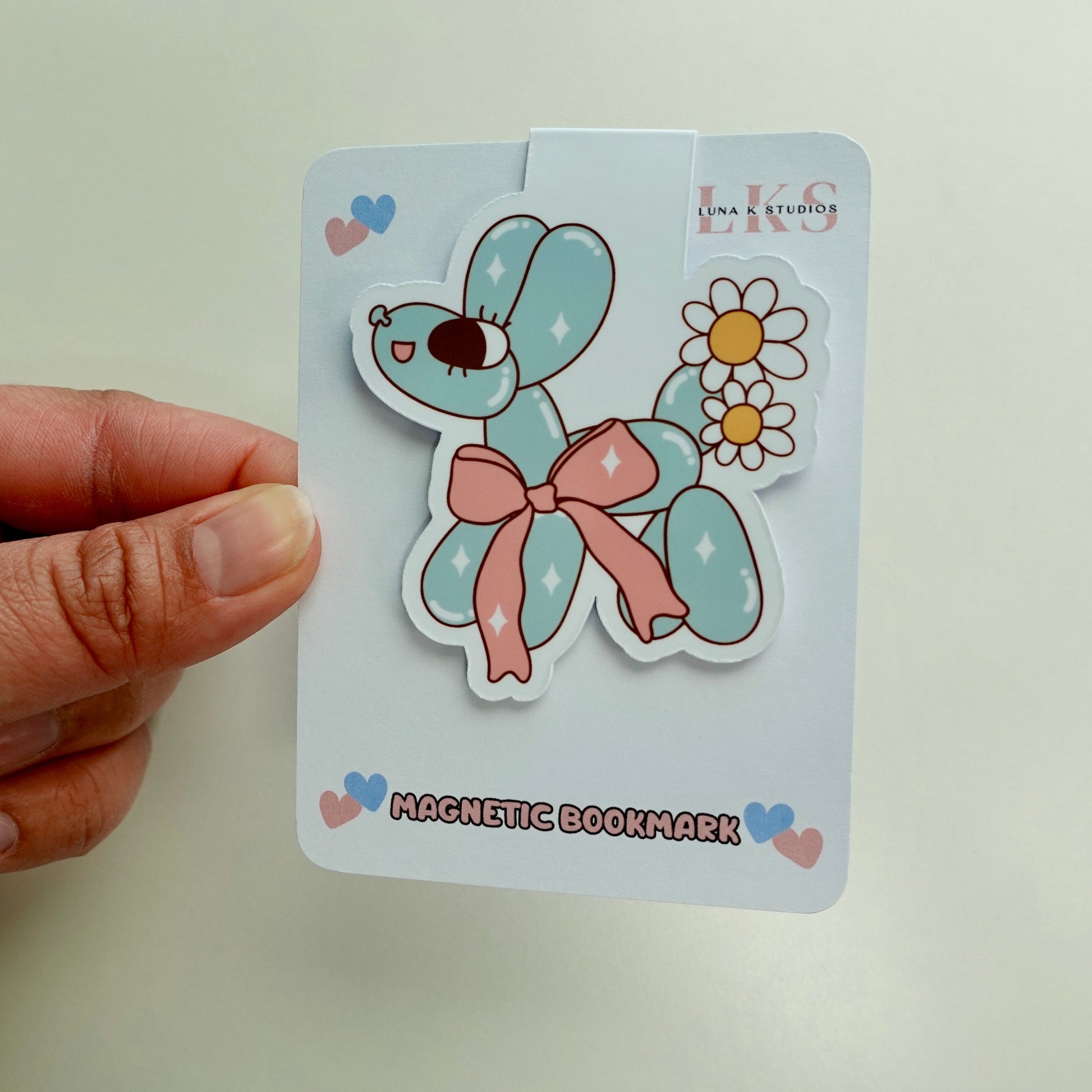 Daisy Dog Magnetic Bookmark