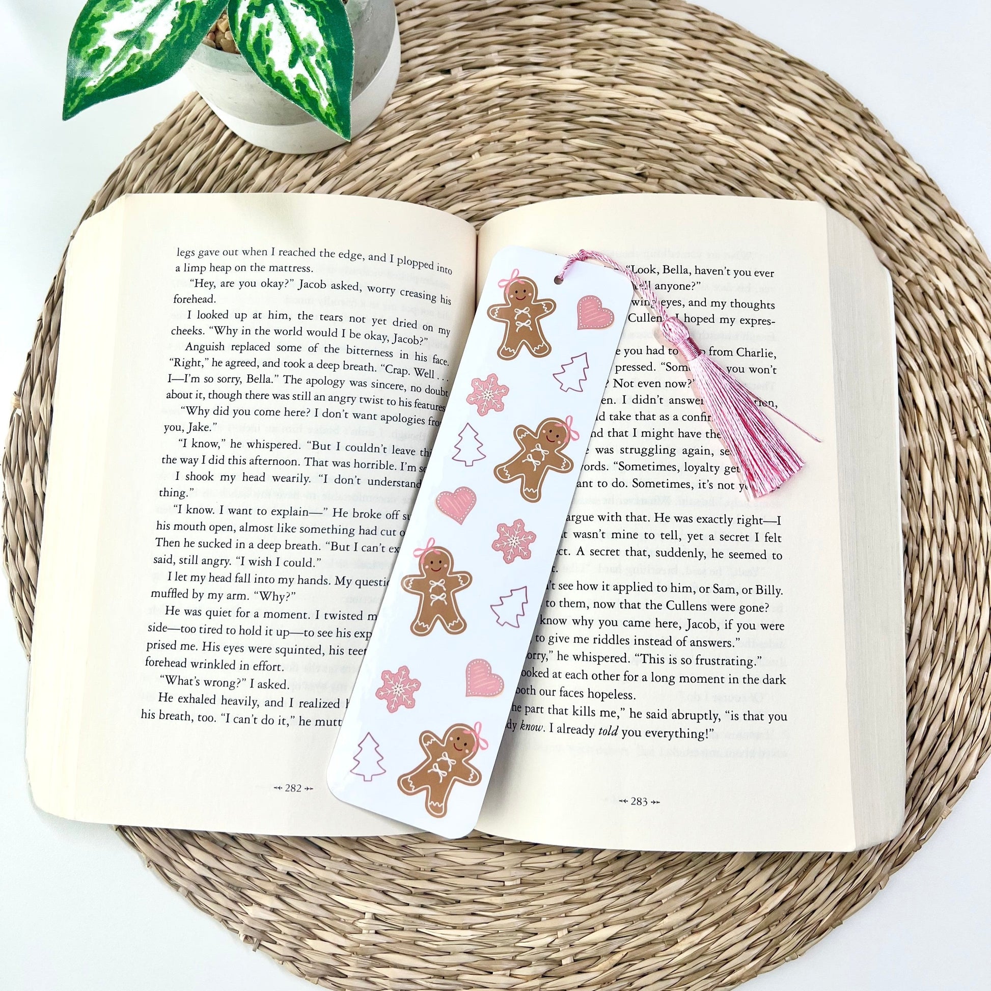 Sugar & Spice Gingerbread Bookmark