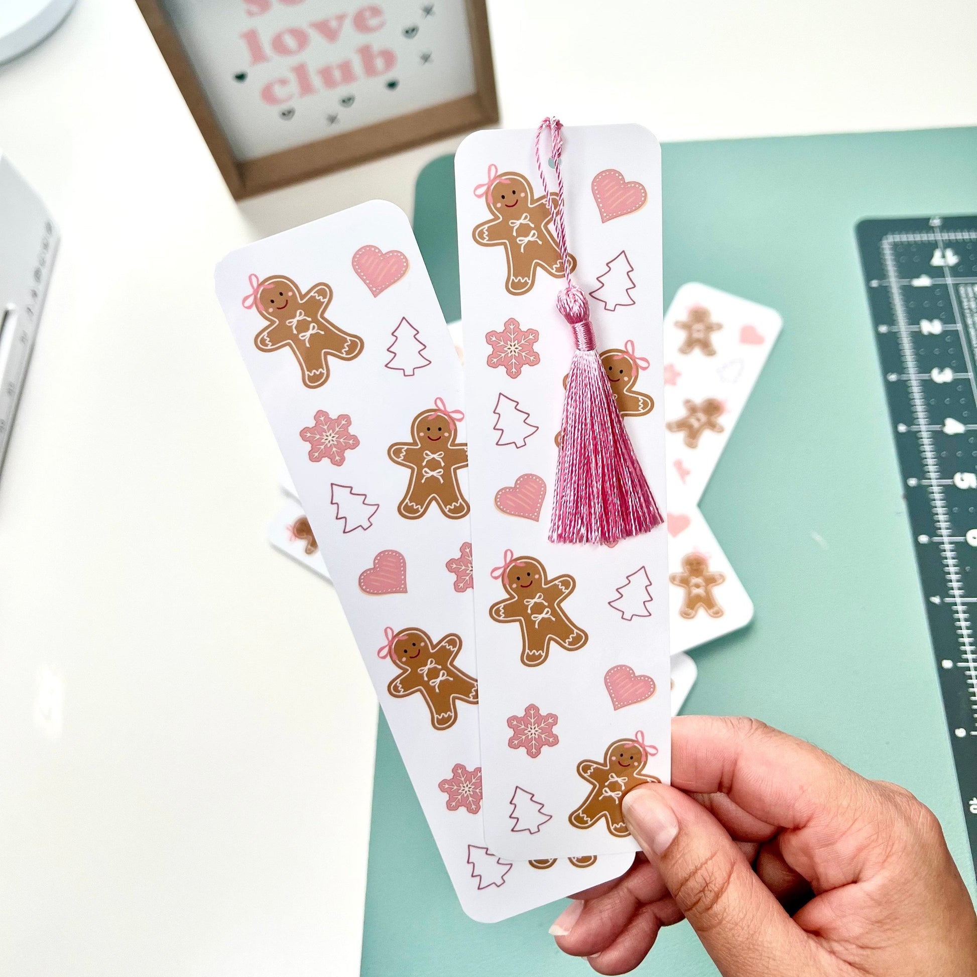 Sugar & Spice Gingerbread Bookmark