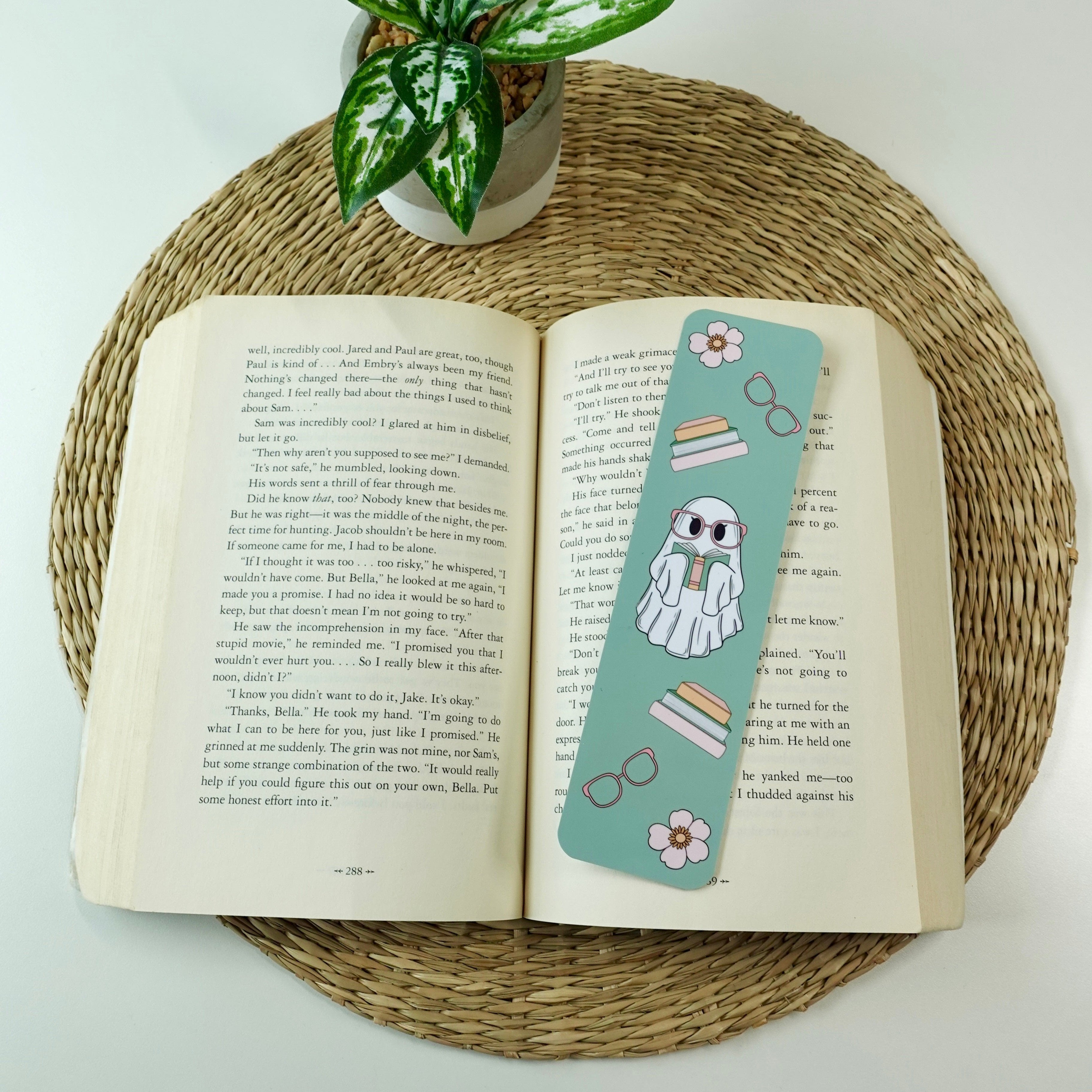 Book Lover Ghouly Bookmark