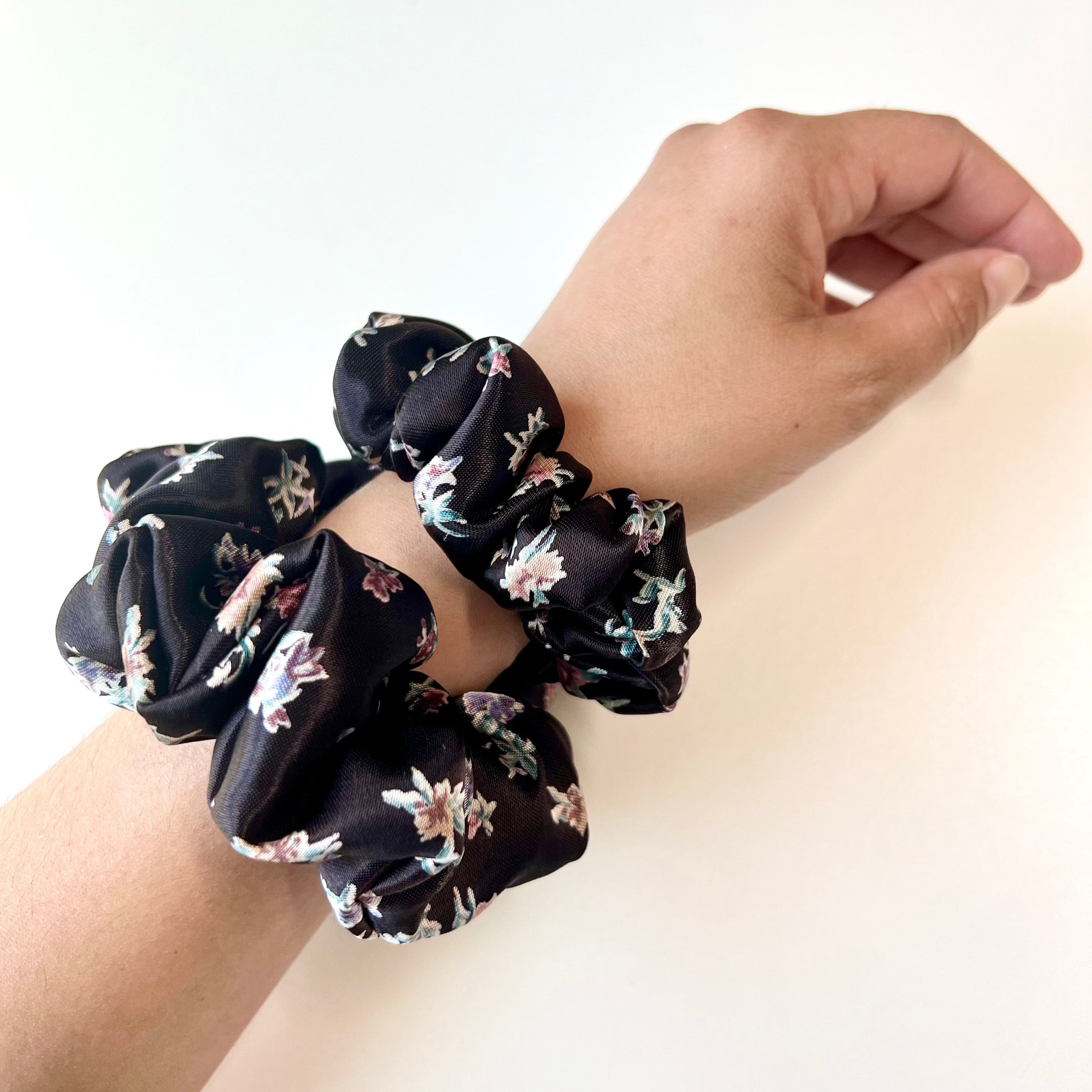 Floral Scrunchies