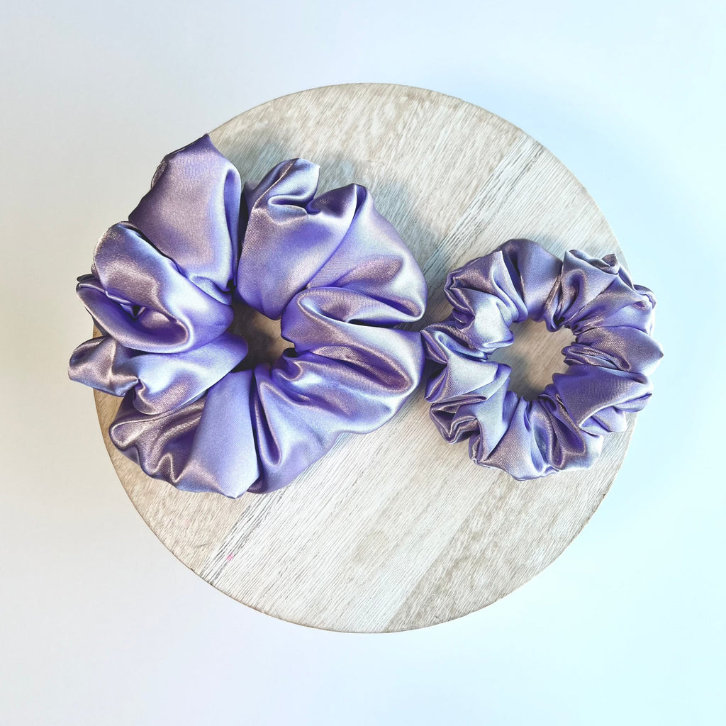Lavender Scrunchies