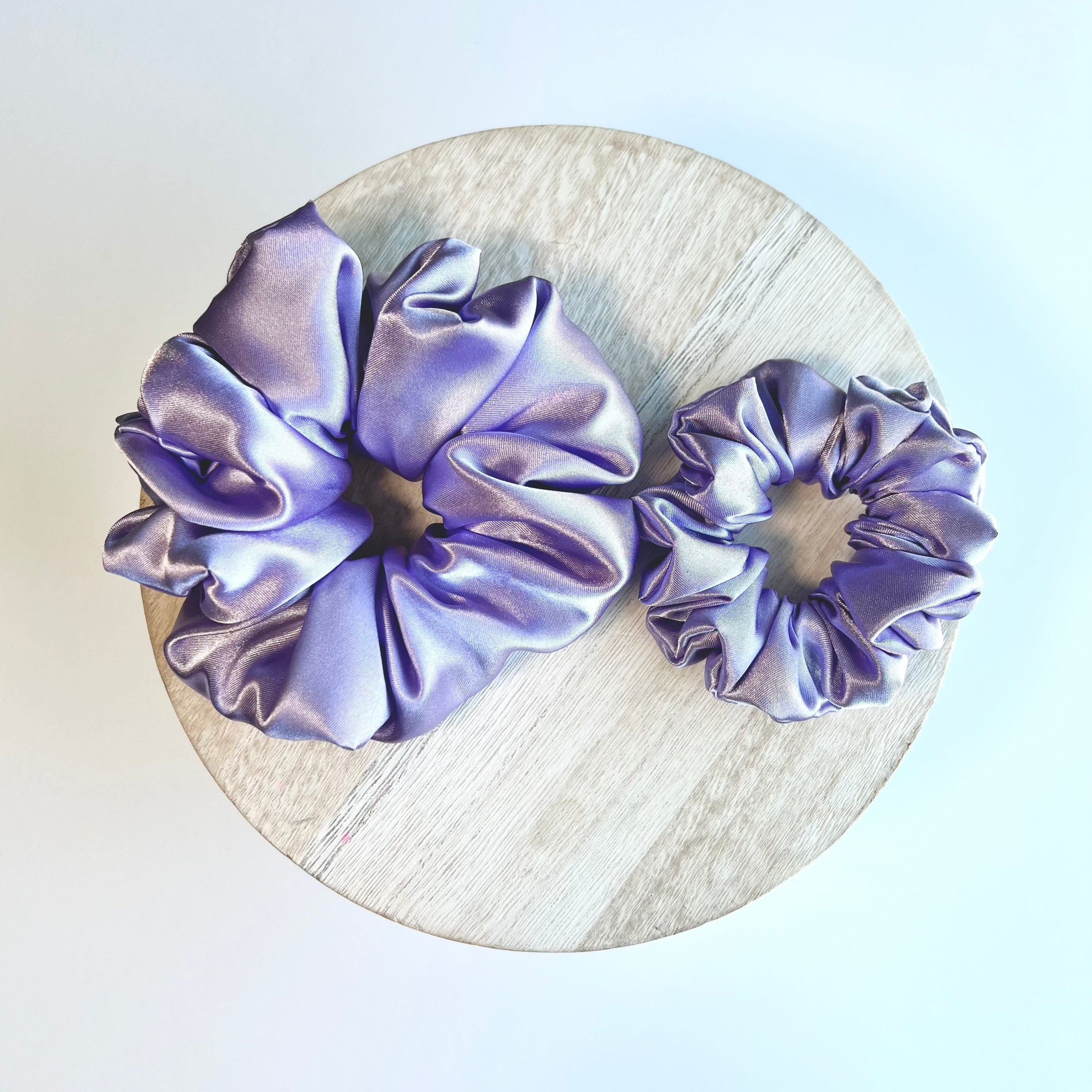 Lavender Scrunchies