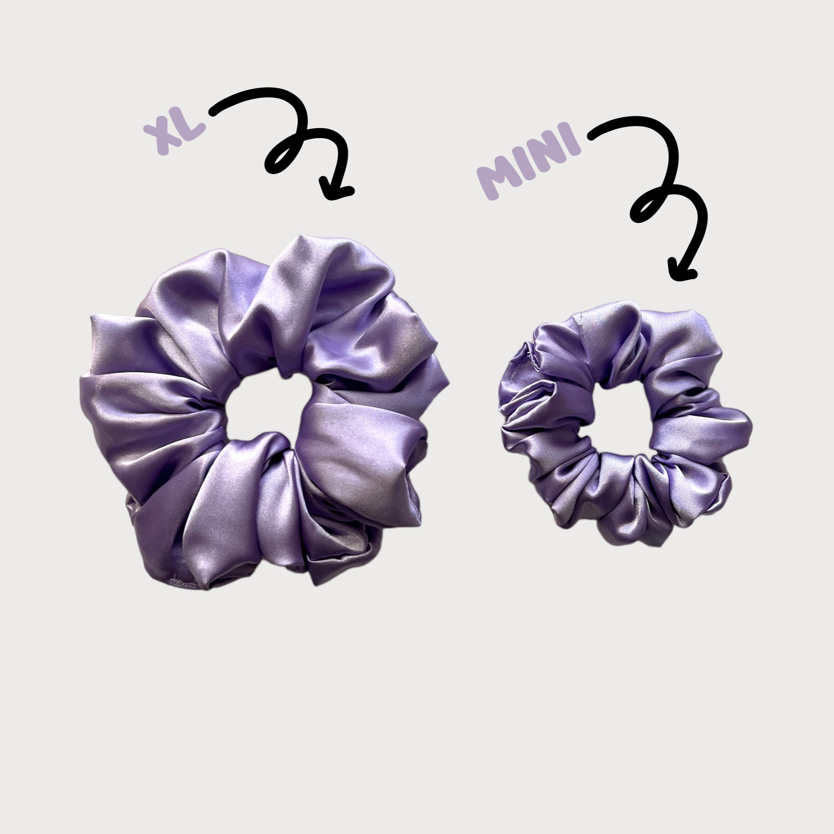Lavender Scrunchies