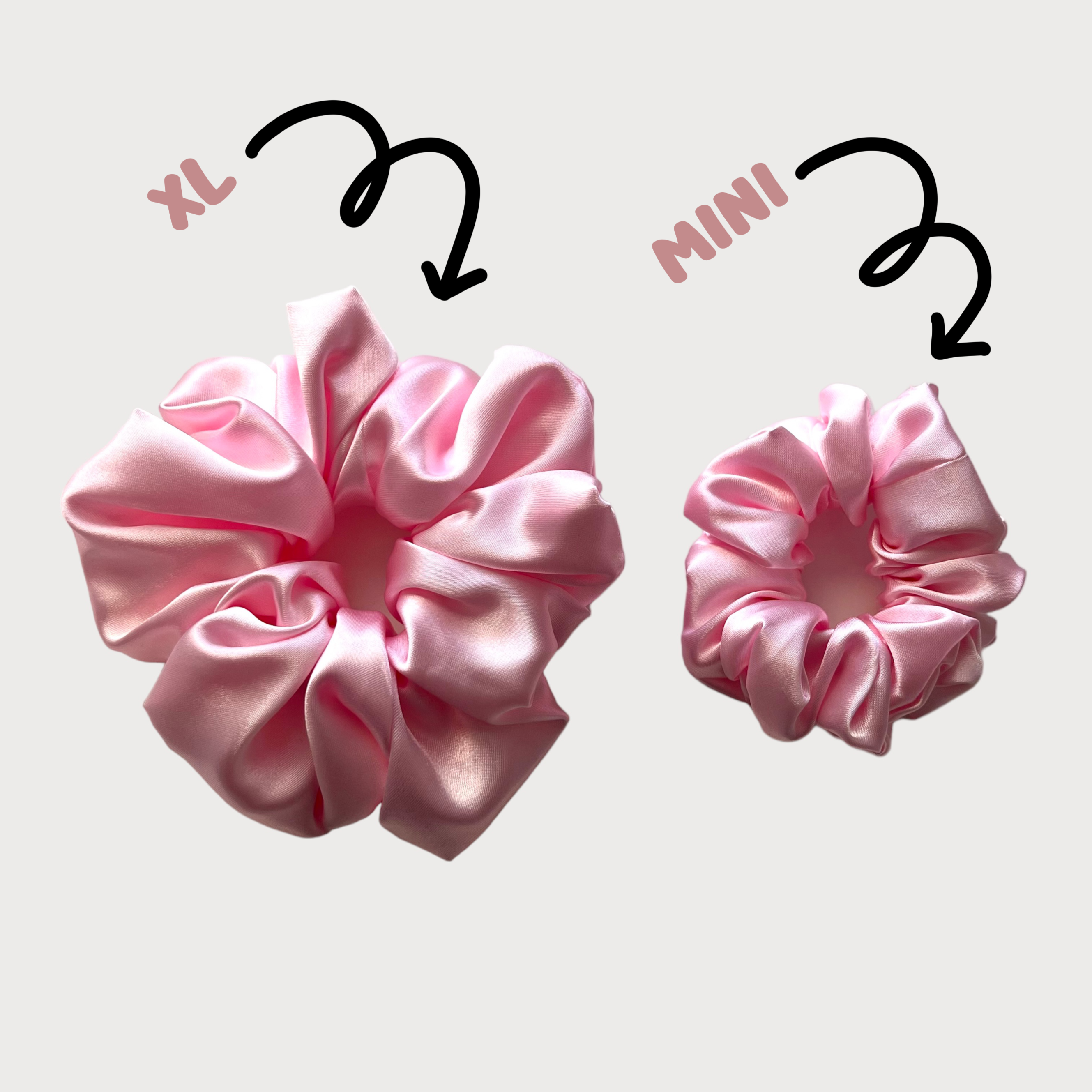 Light Pink Scrunchies